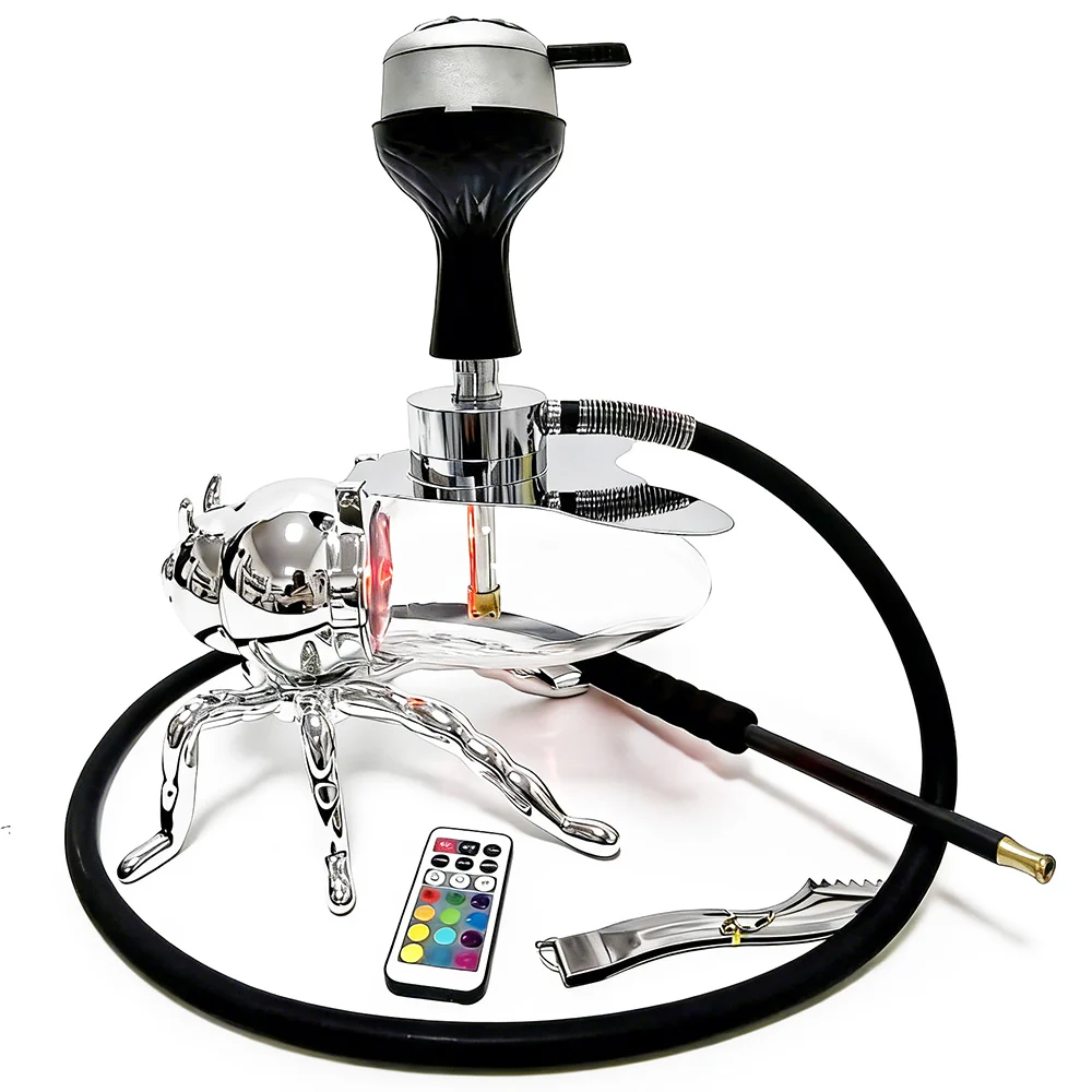 Mini bee LED hookah