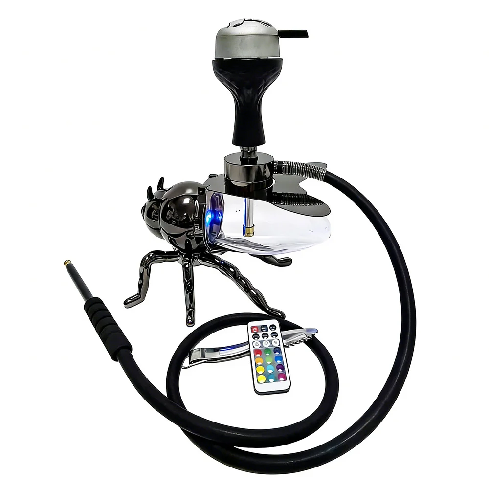 Mini bee LED hookah