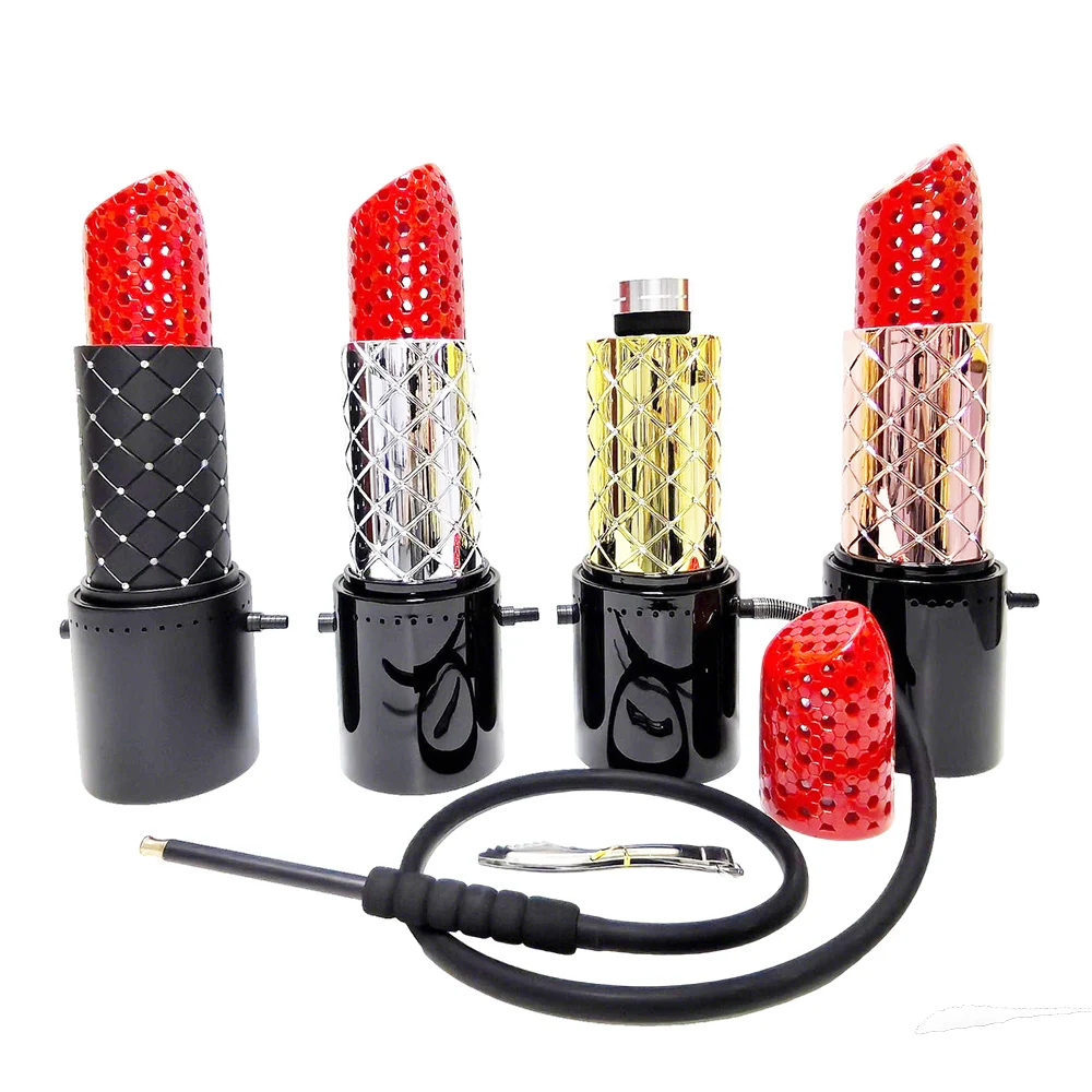 Diamond Lipstick Hookah Set