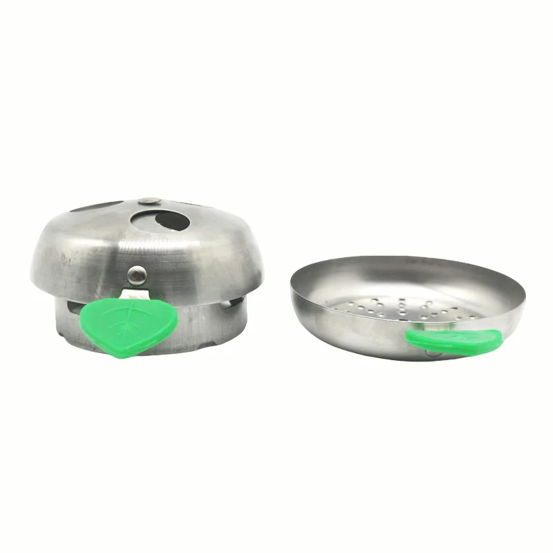 Apple Metal Hookah Charcoal Holder