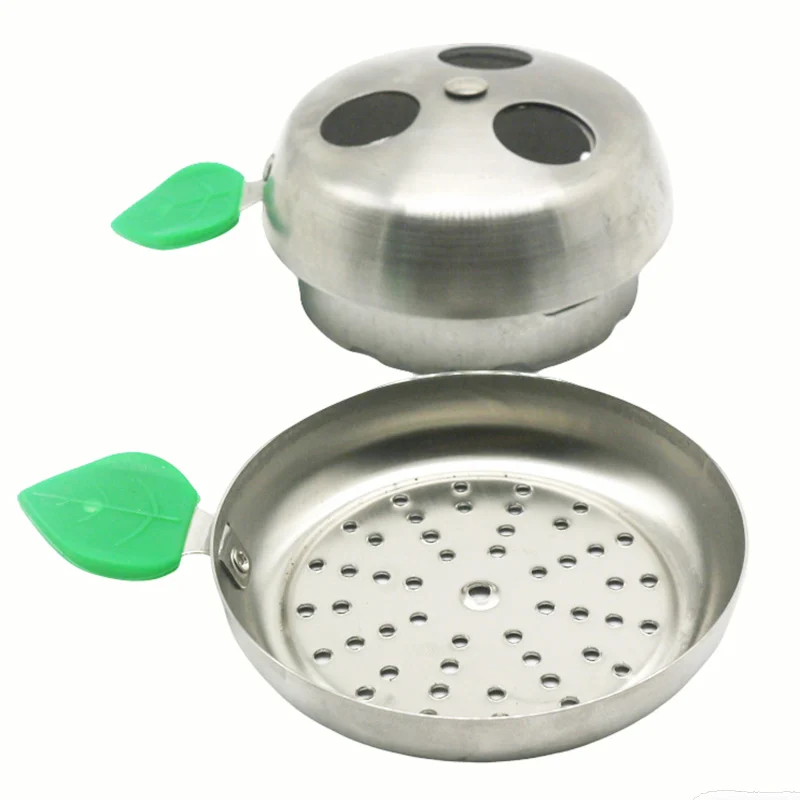 Apple Metal Hookah Charcoal Holder