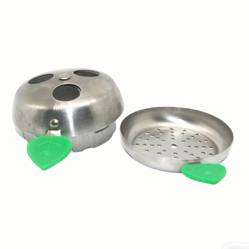 Apple Metal Hookah Charcoal Holder