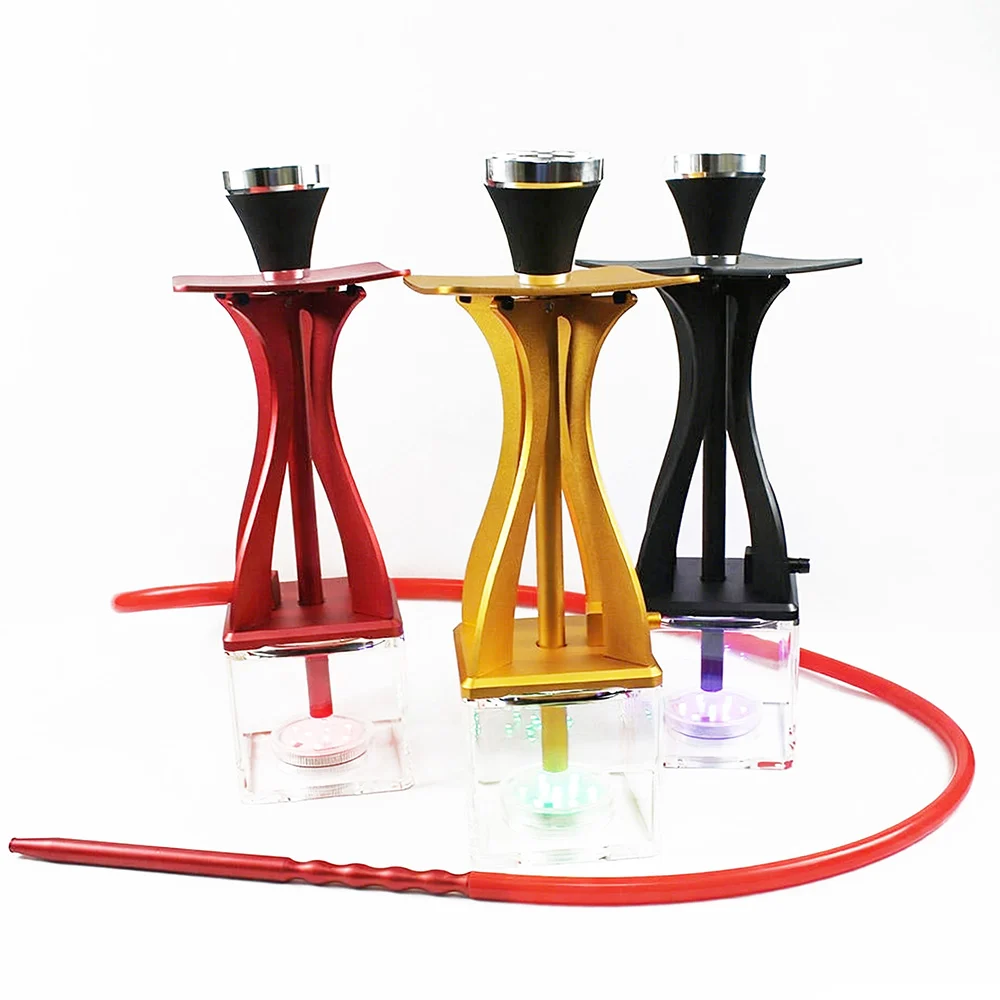 Wholse Set Acrylic Hookah with Heating Management