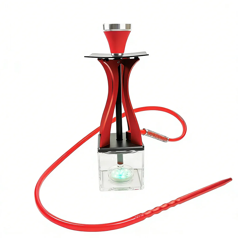 Wholse Set Acrylic Hookah with Heating Management