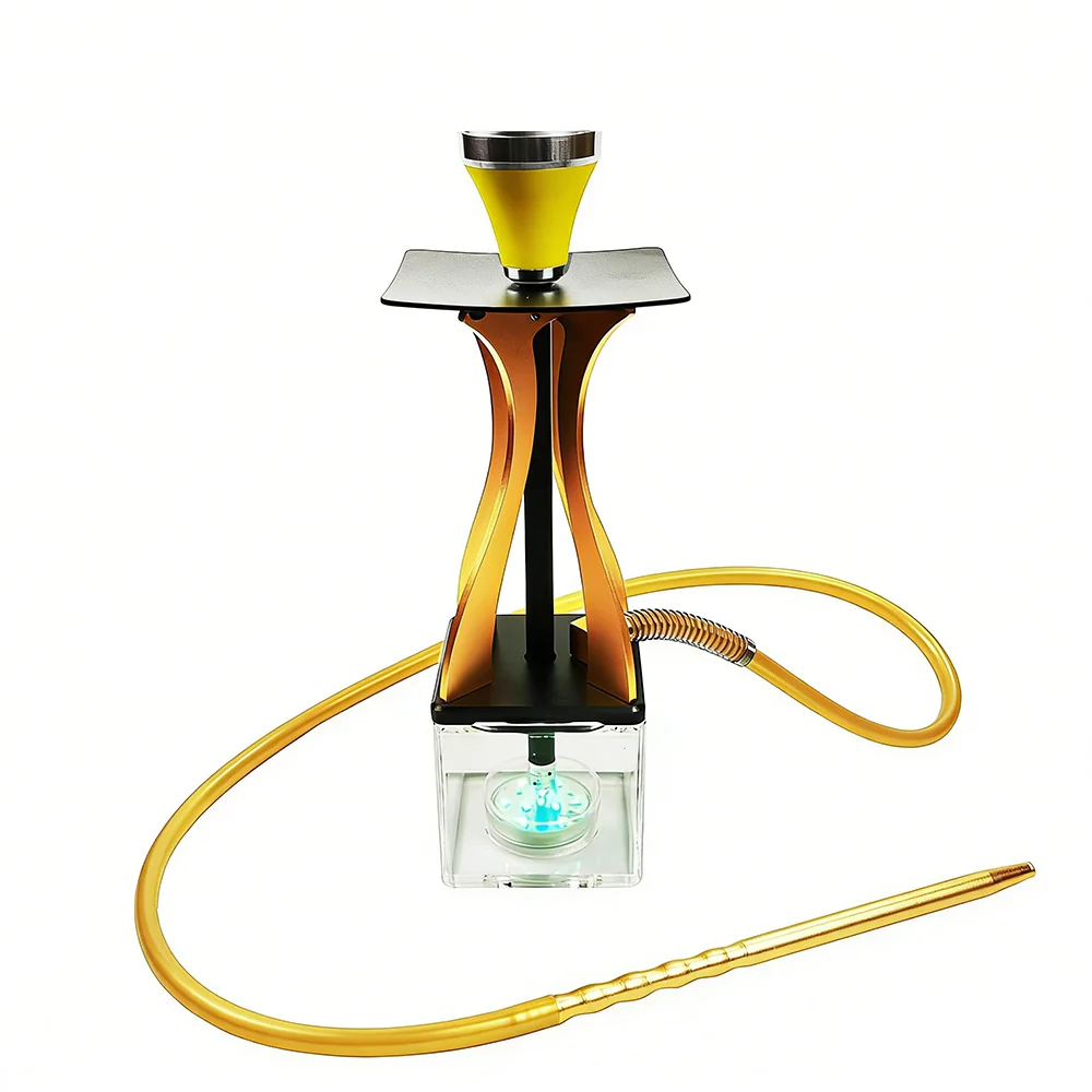 Wholse Set Acrylic Hookah with Heating Management