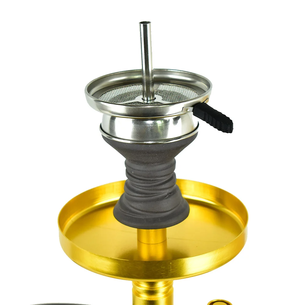 Golden Butterfly Decor Smoking Hookah