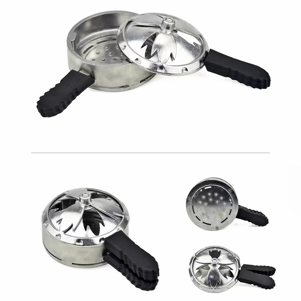 Silver Hookah Coal Holder