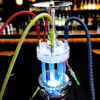Multi-Hose LED Column Acrylic Hookah