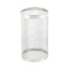 Silver Stainless Steel Mesh Hookah Wind Screen Charcoal Guard
