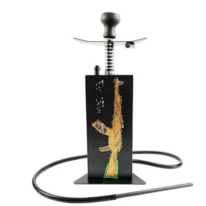 Gun Pattern LED Hookah