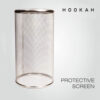 Shisha Charcoal Wind Protective Screen