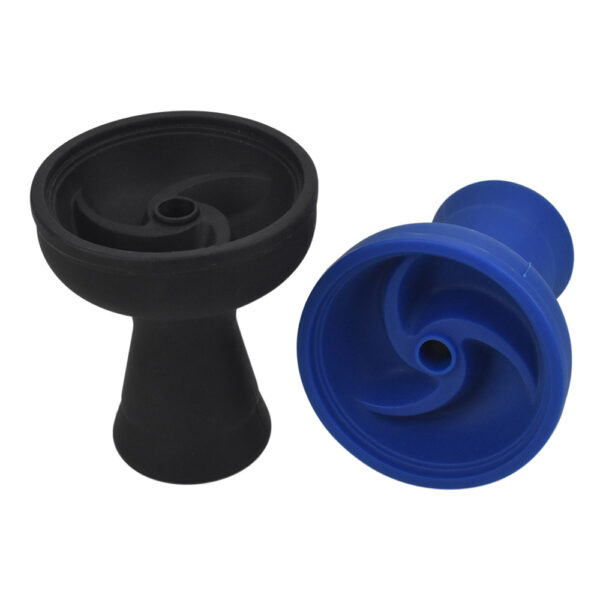 Vortex Spiral Silicone Hookah Bowl