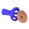 Detachable Silicone Frame Clay Hookah Bowl