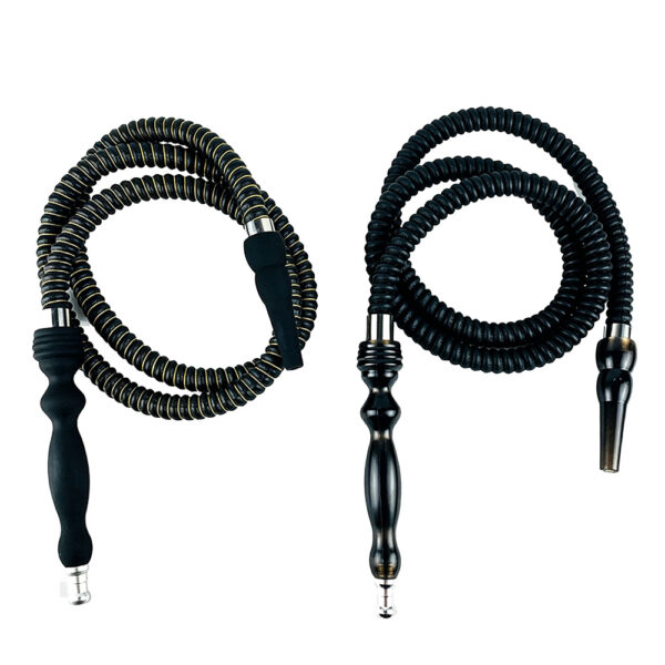 Black PVC Hookah Tube