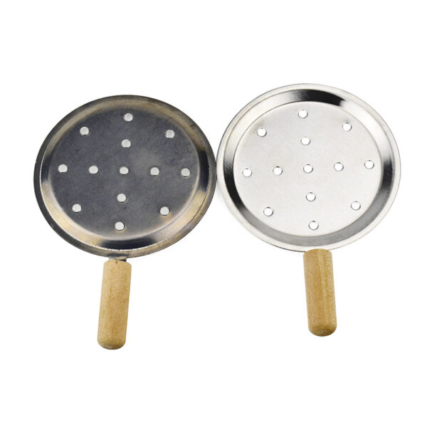 Wooden Handle Hookah Screen