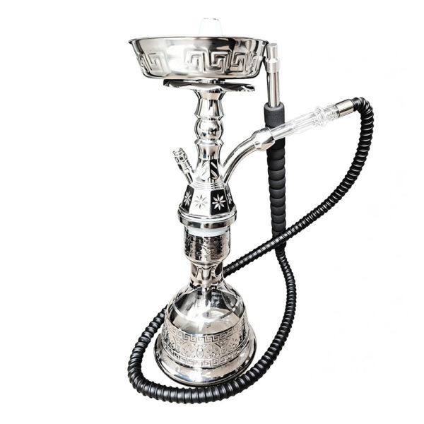 Mini Egyptian Hookah Chrome