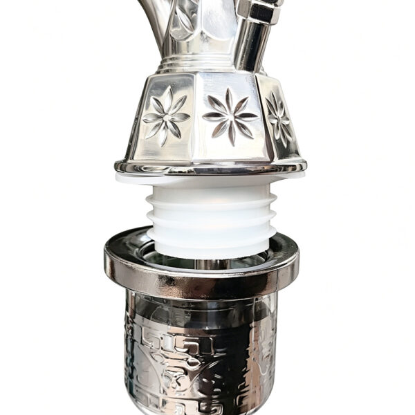 Mini Egyptian Hookah Chrome