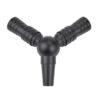 Aluminum Hookah Dual Hose Connector