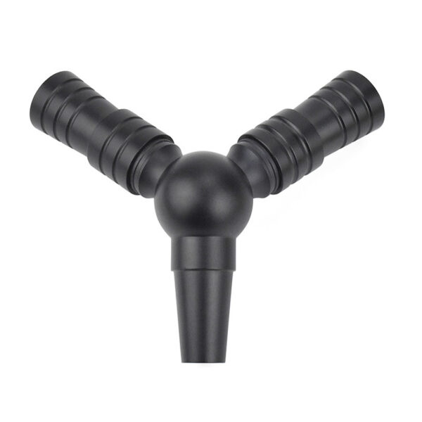 Aluminum Hookah Dual Hose Connector