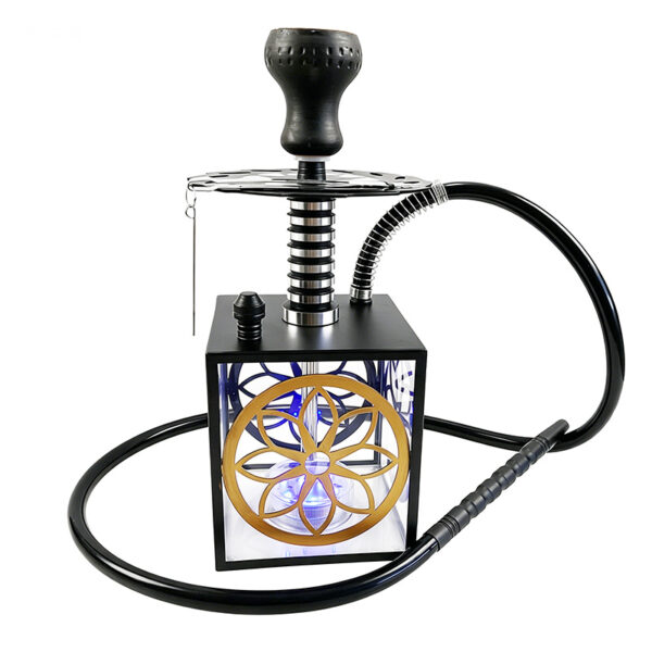 Flower Metal Acrylic Hookah