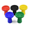 Grid Embossed Silicone Hookah Bowl