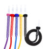 Crocheted Two-Tone Handle PVC Hookah Hose