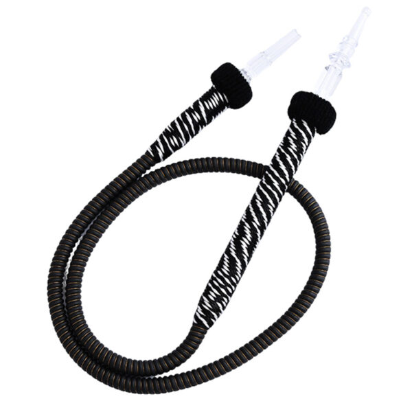 Crocheted Two-Tone Handle PVC Hookah Hose