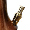 Premium Wooden Hookah with Gold Accents