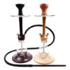 Premium Wooden Hookah with Gold Accents