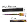 Rainbow Scale Hookah Sheesha Fork for Smoking
