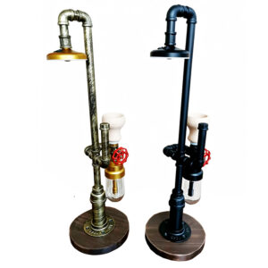Industrial Pipe Steampunk LED Hookah