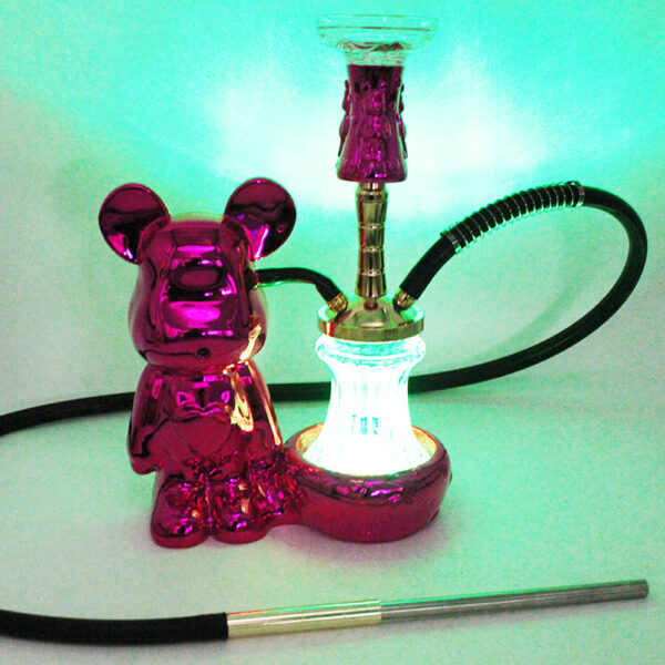 Bear Smoking Hookah Shisha